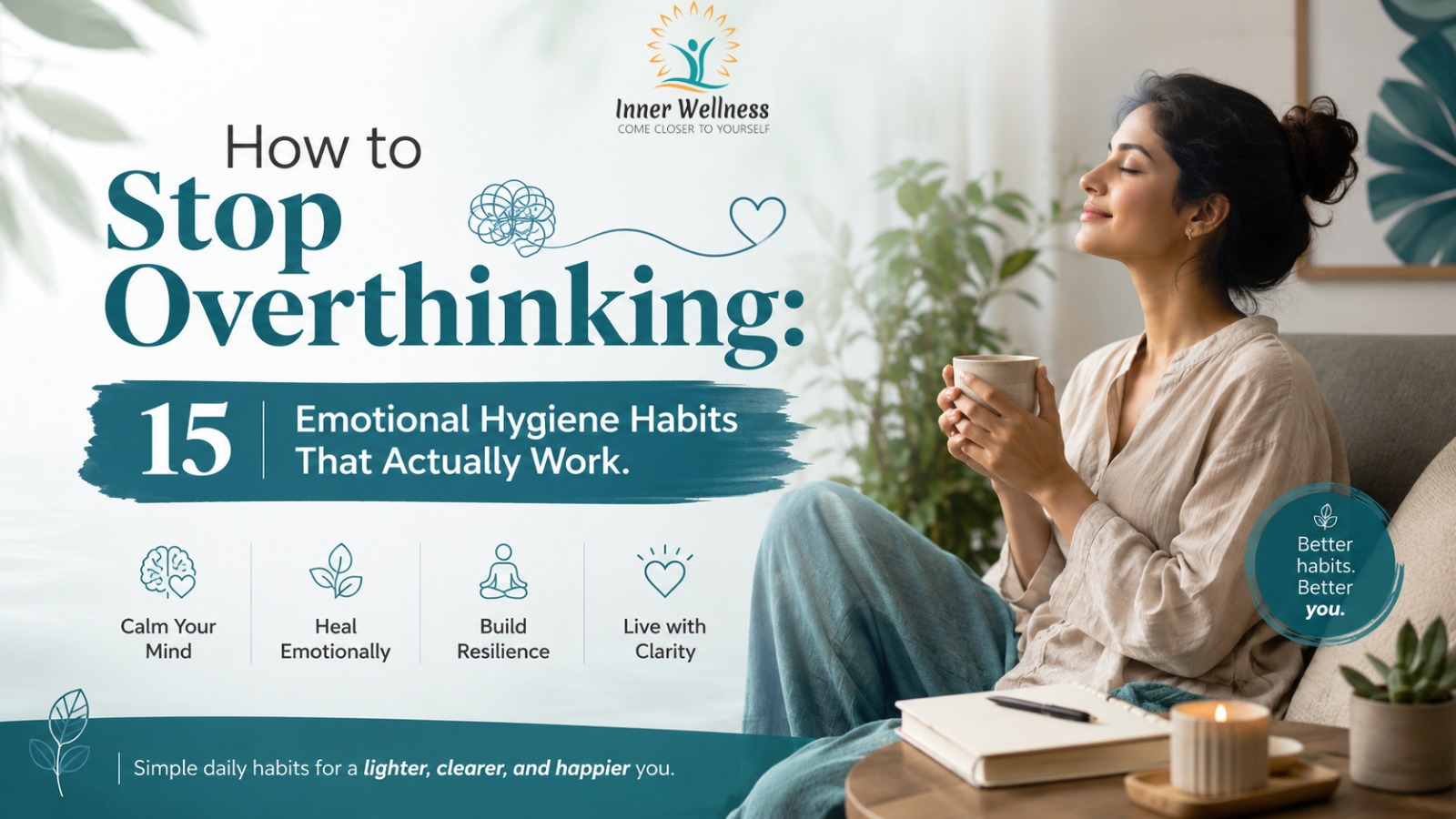 How to Stop Overthinking 15 Emotional Hygiene Habits That Actually Work